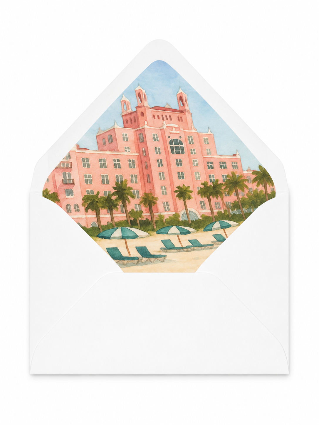 Watercolor Venue Illustration