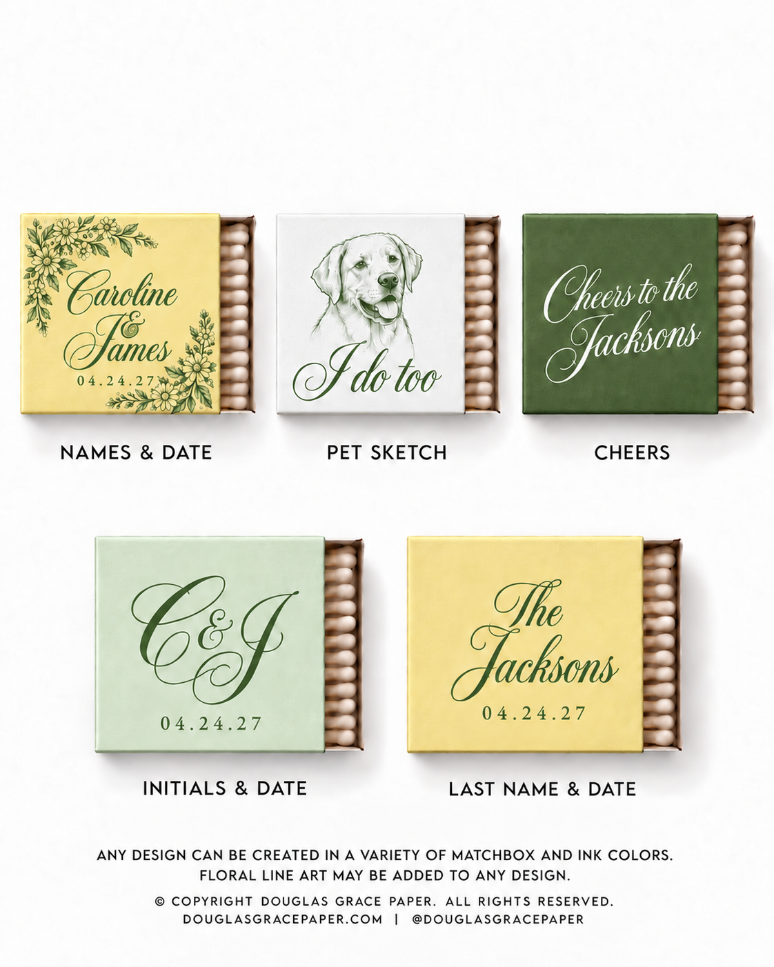 The Willow Matchbooks