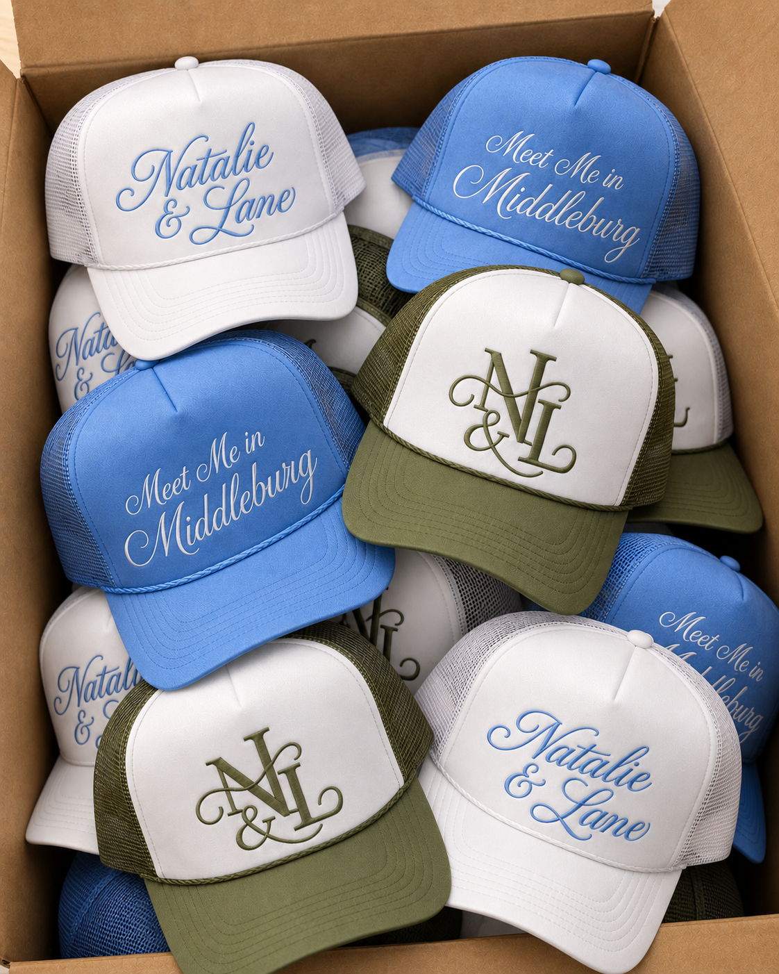 The Middleton Embroidered Trucker Hat