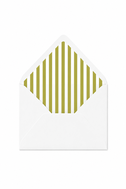 Classic Stripe Envelope Liner