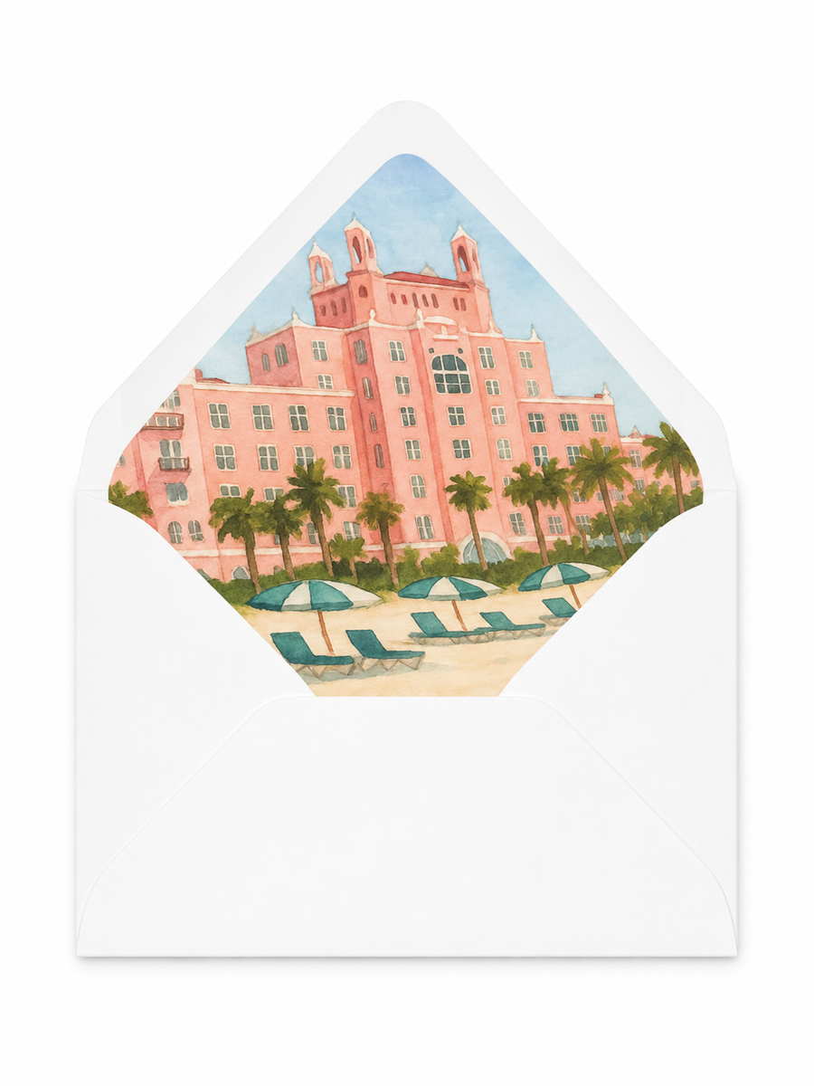 Watercolor Venue Illustration