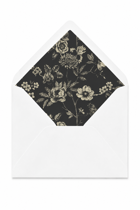 The Midnight Garden Envelope Liner