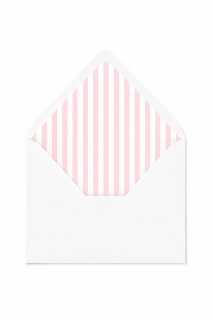 Classic Stripe Envelope Liner