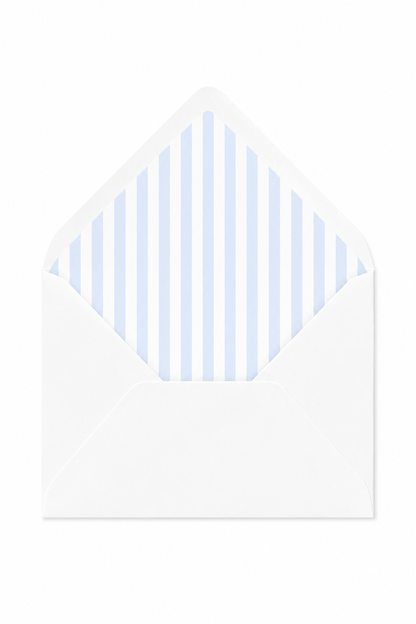 Classic Stripe Envelope Liner