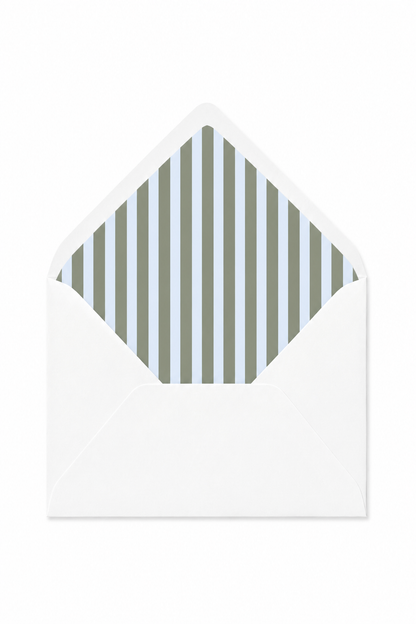 Classic Stripe Envelope Liner