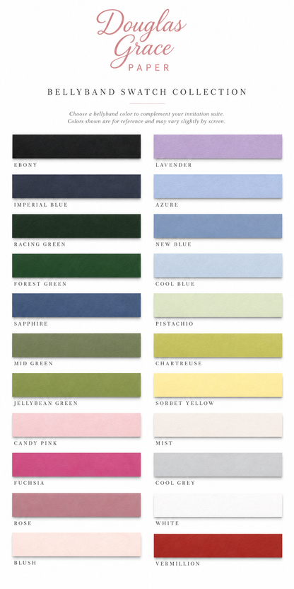 Colored Belly Bands