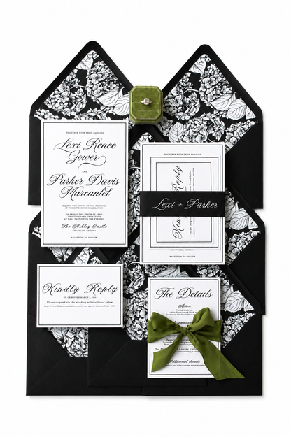The Black Tie Wedding Suite