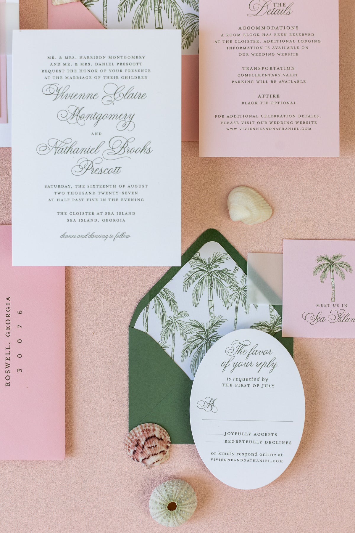 The Cloister Invitation Suite