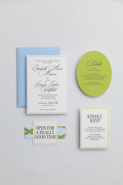 The Really Good Time Wedding Suite: Blue