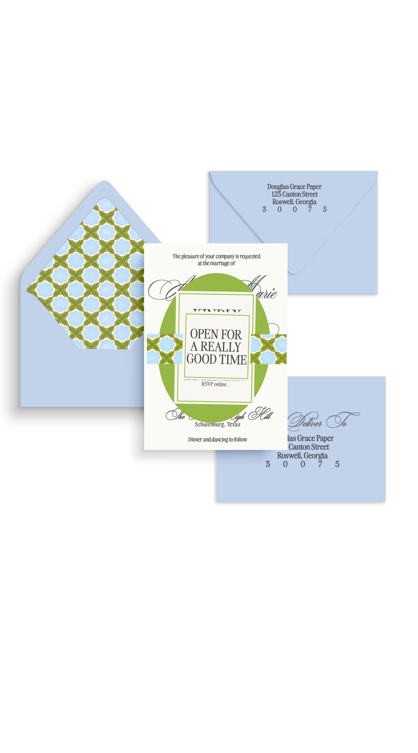 The Really Good Time Wedding Suite: Blue