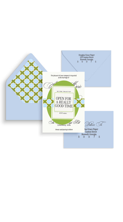 The Really Good Time Wedding Suite: Blue