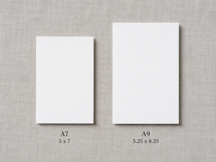 Invitation Suite Upgrade | A7 to A9