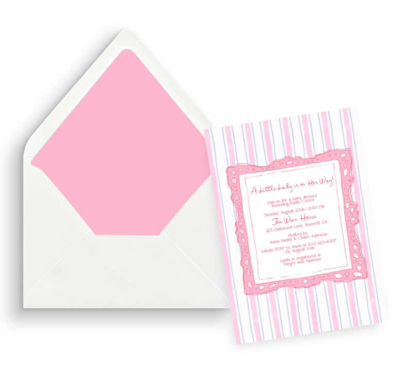 The Little Lady Invite
