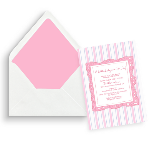 The Little Lady Invite
